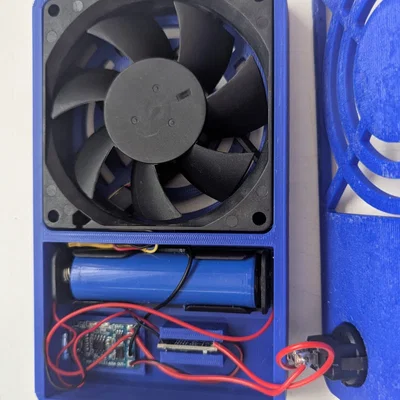 Tự chế máy hút khói hàn di động 3D in nhỏ gọn, tiện lợi