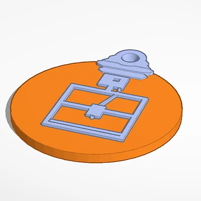 Móc khóa hình máy in 3D độc đáo - File thiết kế STL chất lượng cao