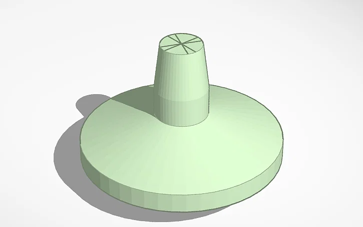 Mô hình con xoay spinner đơn giản - File in 3D dễ thực hiện - Image 1