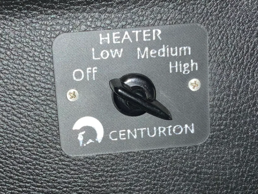 Tấm ốp điều khiển hệ thống sưởi cho tàu Centurion Ri257 - Image 2