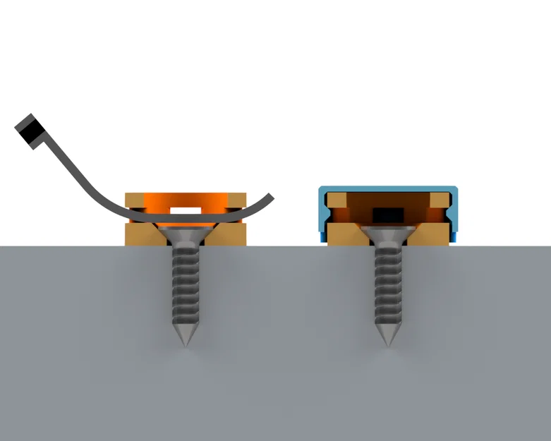 Đế Cố Định Dây Rút (Zip Tie Mount) Kèm Nắp Đậy Thông Minh - Image 2