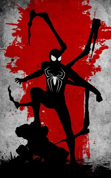 Poster Spider-Man Phong Cách Vintage - HueForge - Image 2