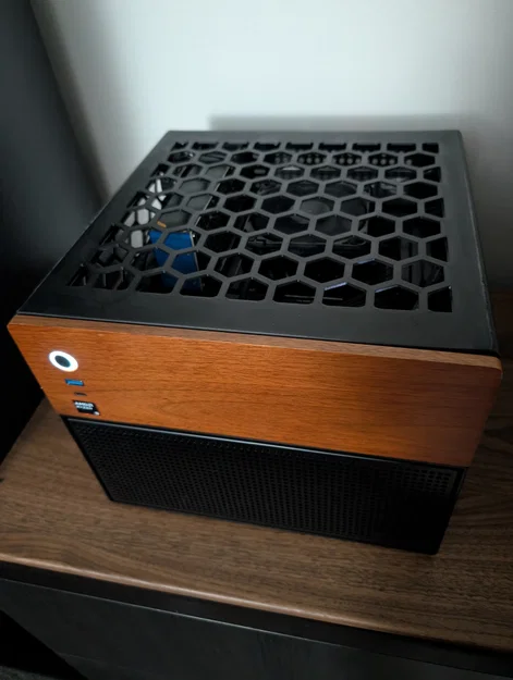 Nắp thông gió 3D cho vỏ case JONSBO N4 NAS (Tăng hiệu năng tản nhiệt) - Image 1