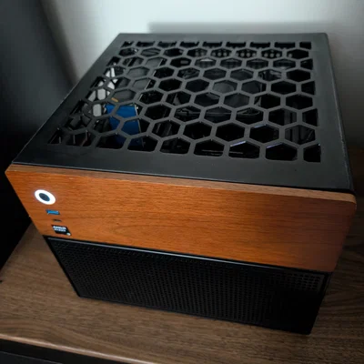 Nắp thông gió 3D cho vỏ case JONSBO N4 NAS (Tăng hiệu năng tản nhiệt)
