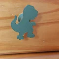 Tay nắm ngăn kéo hình khủng long T-Rex - Thumbnail 1