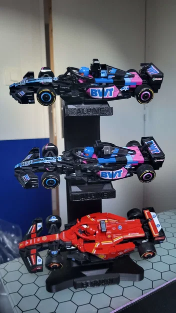 Kệ trưng bày F1 Lego Speed Champions V2 - Image 1