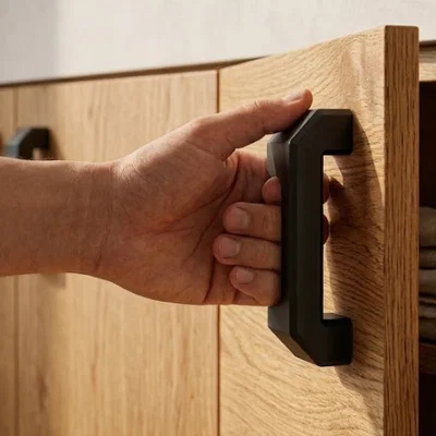 Tay Nắm Tủ Công Nghiệp Hạng Nặng (Heavy-Duty Industrial U-Handle)