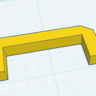 Tay Nắm Tủ Công Nghiệp Hạng Nặng (Heavy-Duty Industrial U-Handle)