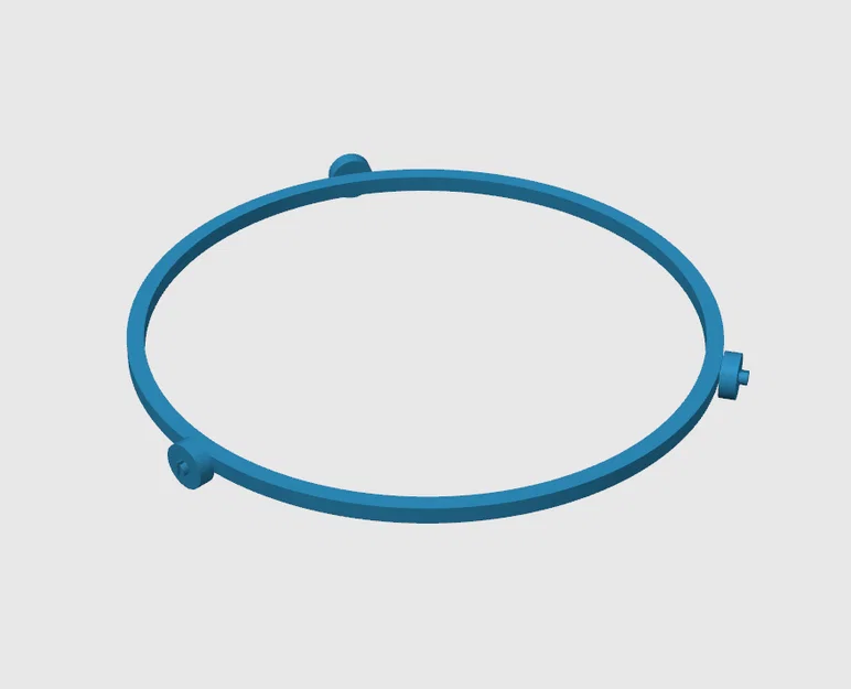 Vòng xoay lò vi sóng (Microwave Roller Ring) - Tự in linh kiện thay thế - Image 1