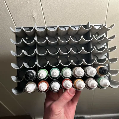 Giá đỡ màu vẽ Hobby Paint Rack 3D - Gọn gàng cho Army Painter, Vallejo