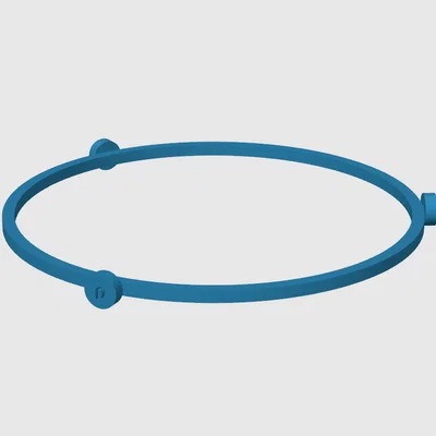 Vòng xoay lò vi sóng (Microwave Roller Ring) - Tự in linh kiện thay thế