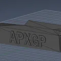 Nhãn tên đội đua F1 (F1 team labels) in 3D cho mô hình trưng bày - Thumbnail 2