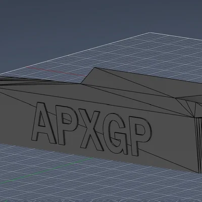 Nhãn tên đội đua F1 (F1 team labels) in 3D cho mô hình trưng bày
