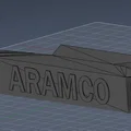 Nhãn tên đội đua F1 (F1 team labels) in 3D cho mô hình trưng bày - Thumbnail 3
