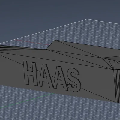 Nhãn tên đội đua F1 (F1 team labels) in 3D cho mô hình trưng bày