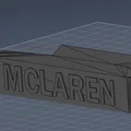 Nhãn tên đội đua F1 (F1 team labels) in 3D cho mô hình trưng bày - Thumbnail 5
