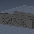 Nhãn tên đội đua F1 (F1 team labels) in 3D cho mô hình trưng bày - Thumbnail 9