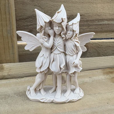 Mô hình Fairy Sisters - Tượng trang trí tiên nữ