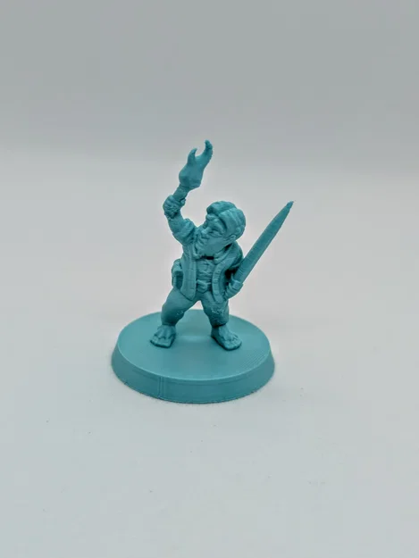 Mô hình chiến binh Halfling (FDM, không cần support) - Image 1