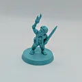 Mô hình chiến binh Halfling (FDM, không cần support) - Thumbnail 1