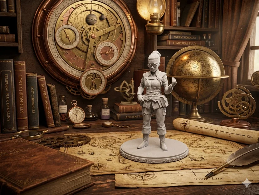 Mô hình Fantasy Time Traveler - Image 1