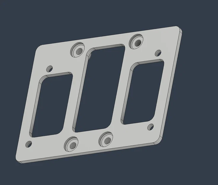 Bát gắn biển số 3D cho Yamaha Tenere 700 (Tenere 700 plate) - Image 1