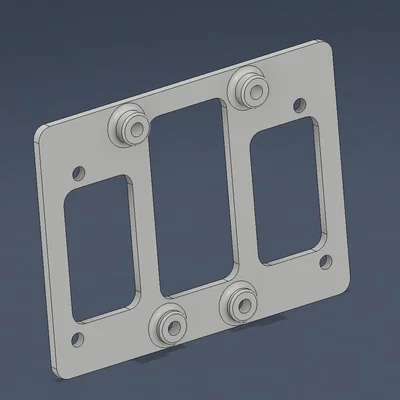 Bát gắn biển số 3D cho Yamaha Tenere 700 (Tenere 700 plate)