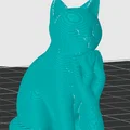 Smooth Cat – Tượng Mèo Tối Giản - Thumbnail 2