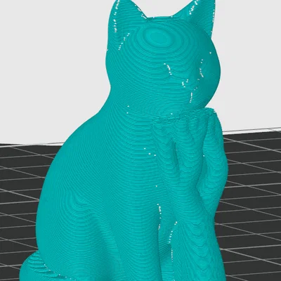 Smooth Cat – Tượng Mèo Tối Giản