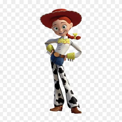 Mô hình 3D Jessie the Cowgirl - Nữ cao bồi cá tính trong Toy Story