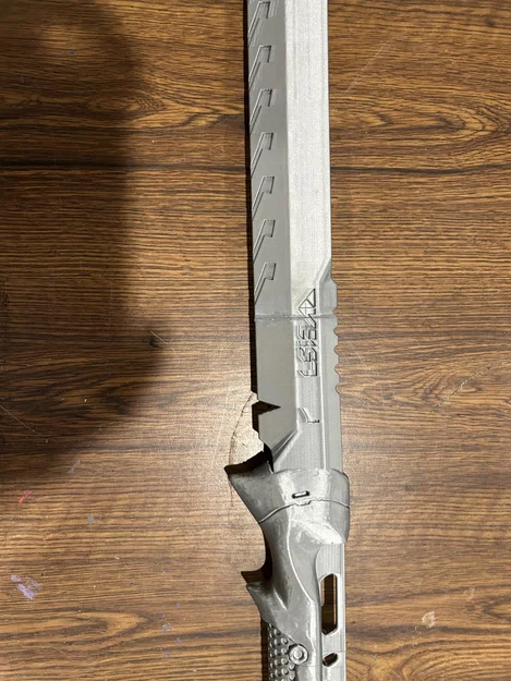 Destiny 2 Quickfang w/ Connectors - Kiếm Hunter (Prop in 3D) - Image 5