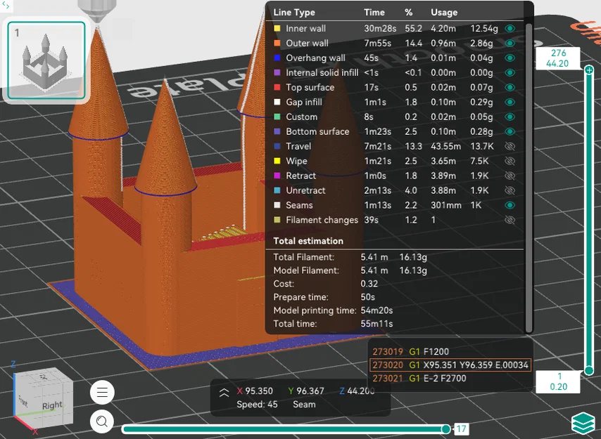Mô hình lâu đài Stresington - Test máy in 3D hoàn hảo trong 1 giờ - Image 1