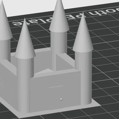 Mô hình lâu đài Stresington - Test máy in 3D hoàn hảo trong 1 giờ