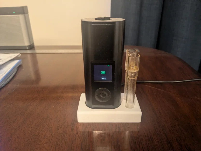 Đế giữ máy Arizer Solo 3 kèm chỗ để ống stem tiện lợi - Image 1