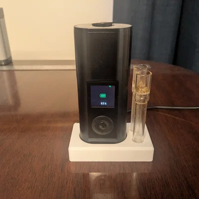 Đế giữ máy Arizer Solo 3 kèm chỗ để ống stem tiện lợi