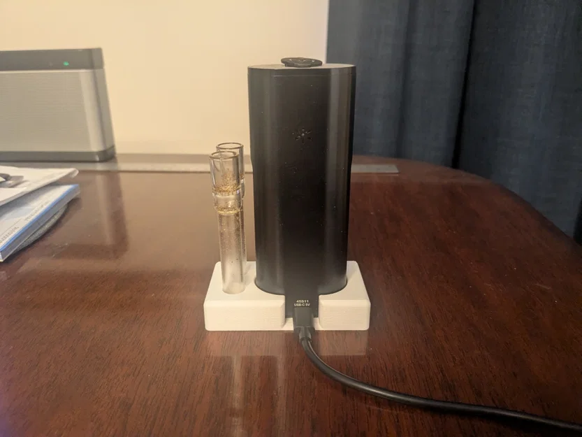 Đế giữ máy Arizer Solo 3 kèm chỗ để ống stem tiện lợi - Image 3