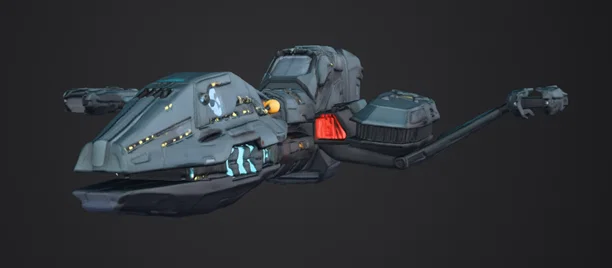 Mô hình tàu Andorian Kumari từ STFC (Shran) - Image 1