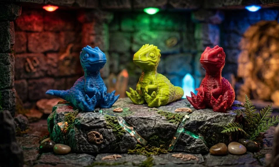 Mô hình chú khủng long T-Rex con in 3D dễ thương - Image 1