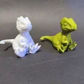 Mô hình chú khủng long T-Rex con in 3D dễ thương - Thumbnail 4