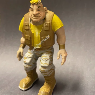 Human Rocksteady - Tay Đấm Đường Phố TMNT
