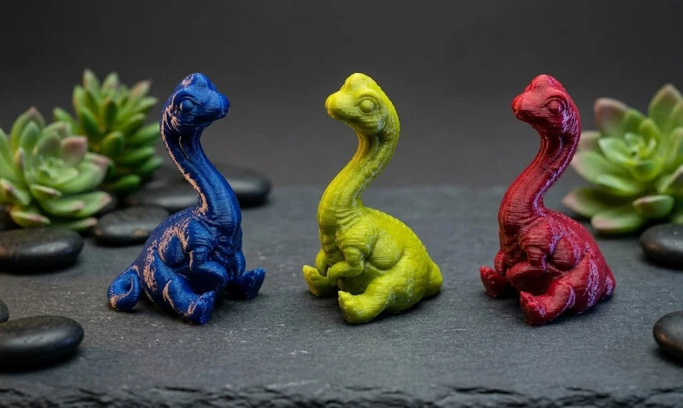 Mô hình khủng long Brontosaurus in 3D siêu dễ thương - Image 1