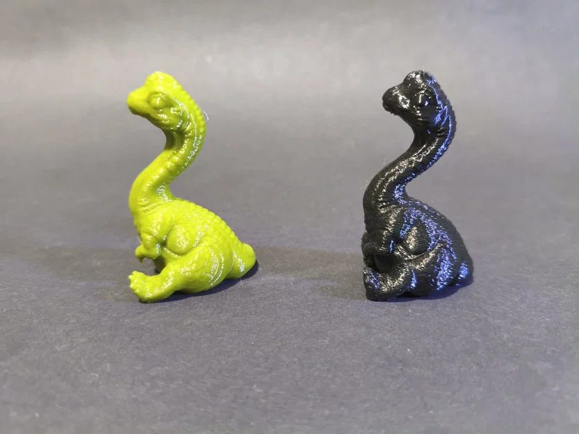 Mô hình khủng long Brontosaurus in 3D siêu dễ thương - Image 2
