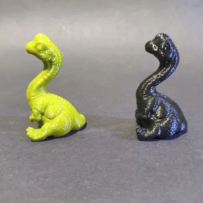 Mô hình khủng long Brontosaurus in 3D siêu dễ thương