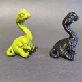 Mô hình khủng long Brontosaurus in 3D siêu dễ thương - Thumbnail 3
