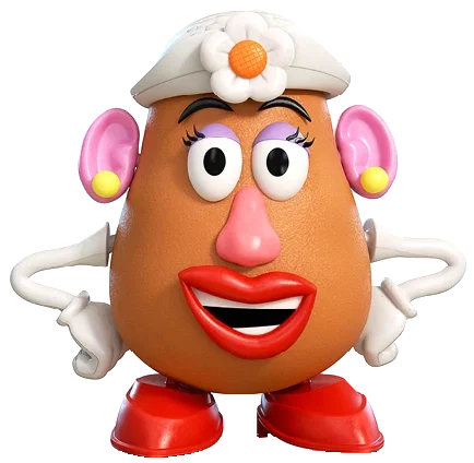 Mô hình 3D Mrs. Potato Head - Nhân vật Toy Story đầy cảm hứng - Image 1