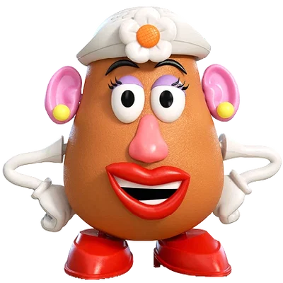 Mô hình 3D Mrs. Potato Head - Nhân vật Toy Story đầy cảm hứng