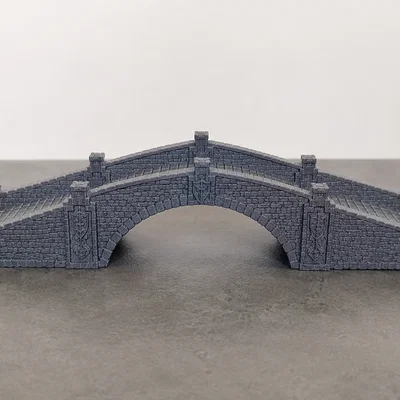 Mô hình cây cầu đá cổ (Old Bridge) cho sa bàn và wargaming