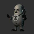 Mô hình Mini Penguin phong cách Chibi cho tín đồ in 3D - Thumbnail 1
