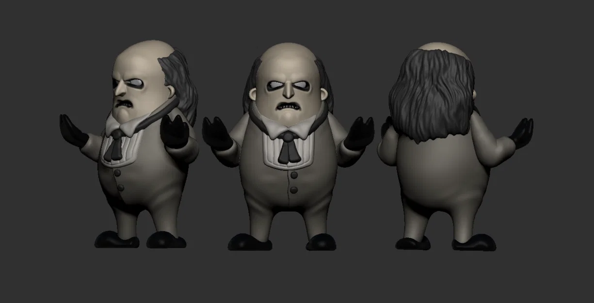 Mô hình Mini Penguin phong cách Chibi cho tín đồ in 3D - Image 2