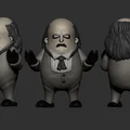 Mô hình Mini Penguin phong cách Chibi cho tín đồ in 3D - Thumbnail 2